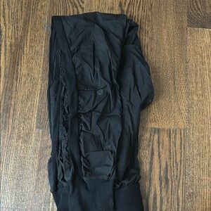 Lululemon Athletica Black Track Pants Lightweight Joggers